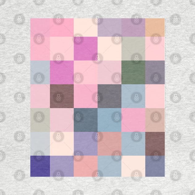 Patchwork, Pastel, Multi Colour by OneThreeSix